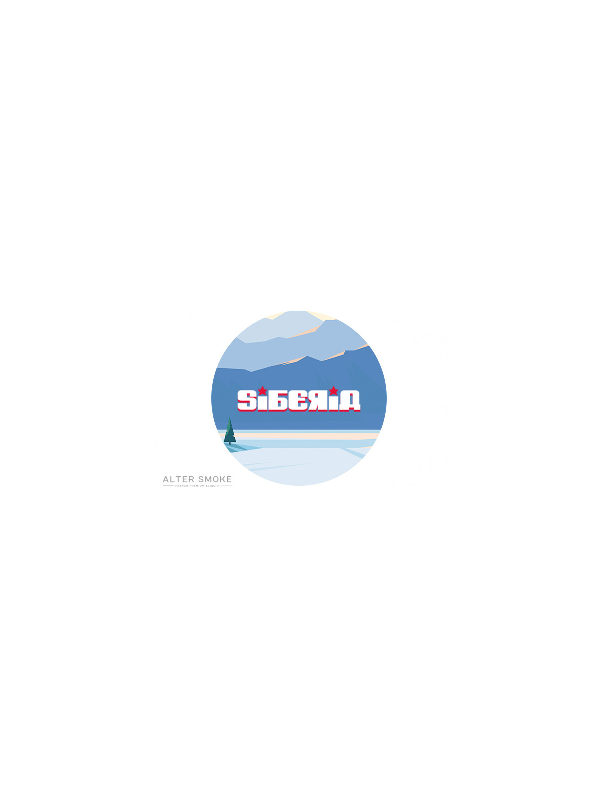 e-Liquide Siberia Menthe forte glaciale en 50mL