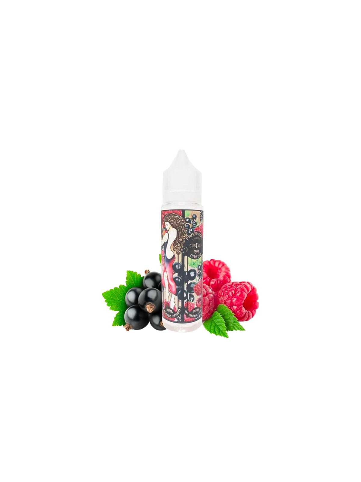 e-Liquide Curieux 1900 Framboise Cassis 50mL