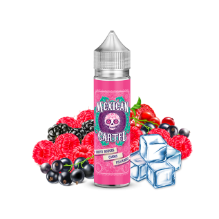 e-Liquide Mexican Cartel Fruits Rouges Cassis Framboise 50mL
