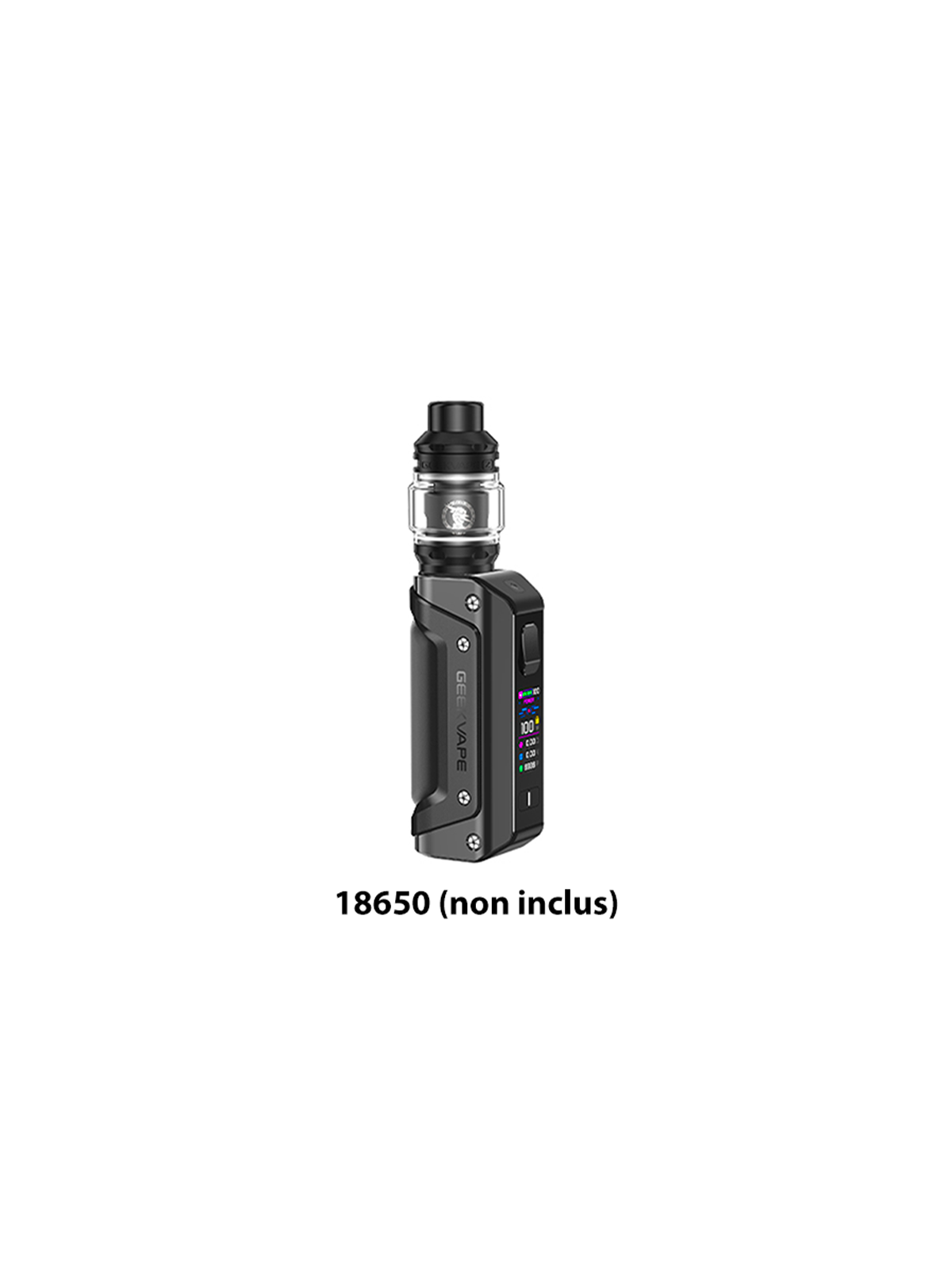 Geekvape Aegis Solo 3 S100 – Kit 100W | Accu 18650 | Clearomiseur Z 5.5 mL