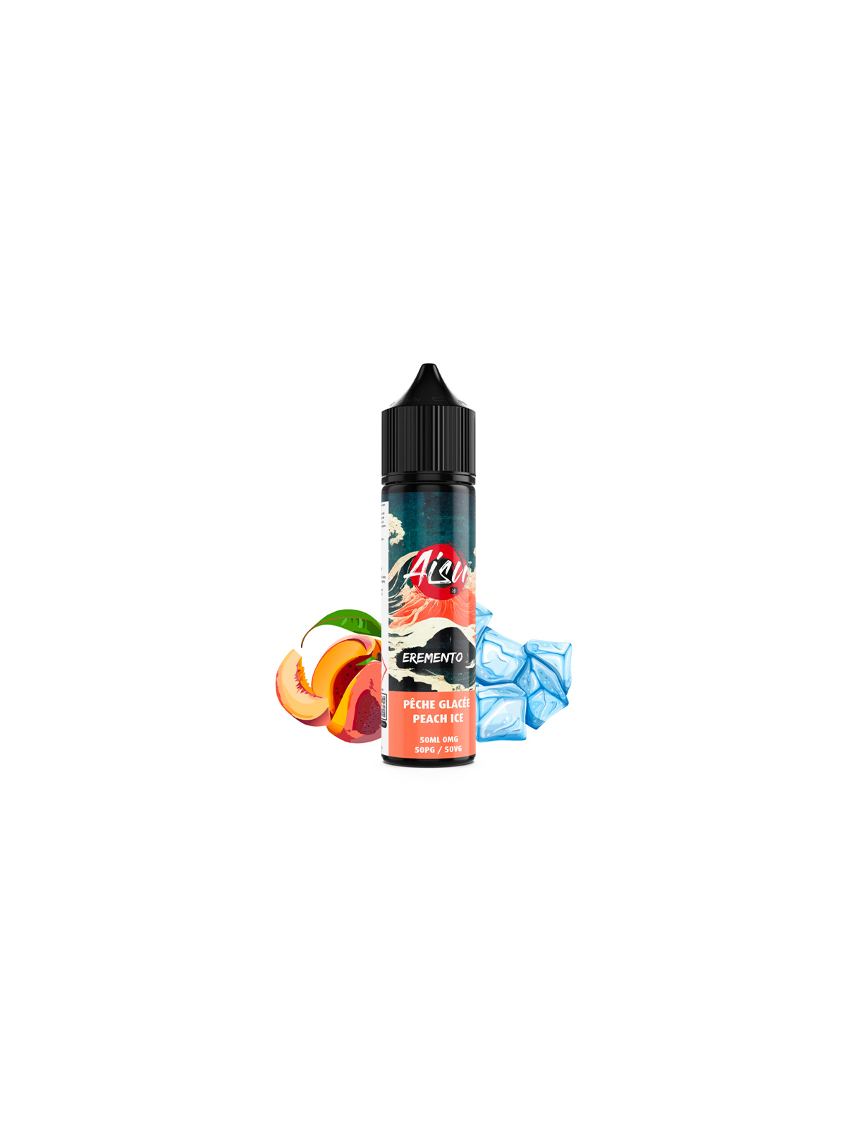 Aisu Eremento Pêche Glacée 50mL