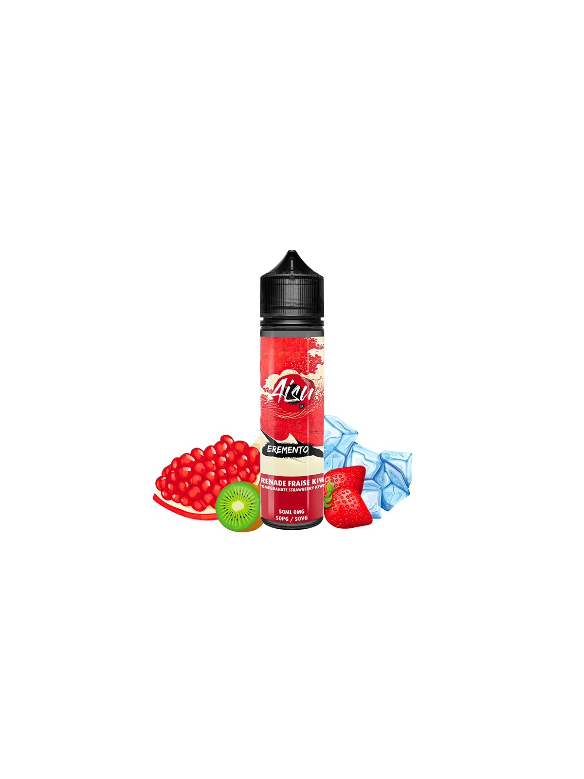 Aisu Eremento Pêche Glacée 50mL