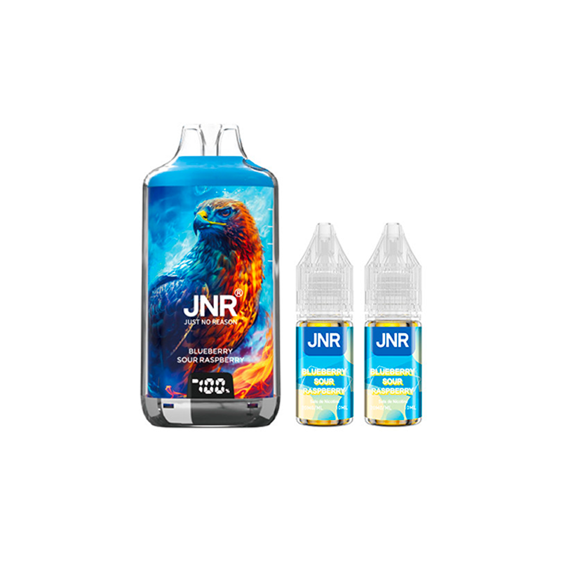 Puff JNR 28000 Blueberry Sour Raspberry – Puff rechargeable goût myrtille framboise acidulée