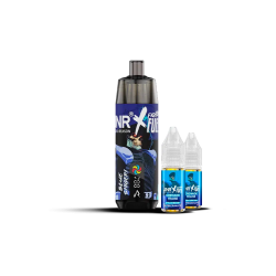 Puff JNR x Fighter Fuel 28K Blue Shigeri | 28 000 bouffées – Saveur grenade fraise fraîche