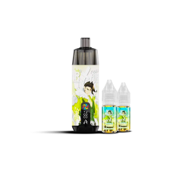 Puff JNR x Fighter Fuel 28K Gold Mawashi | 28 000 bouffées – Saveur fraise fruit du dragon