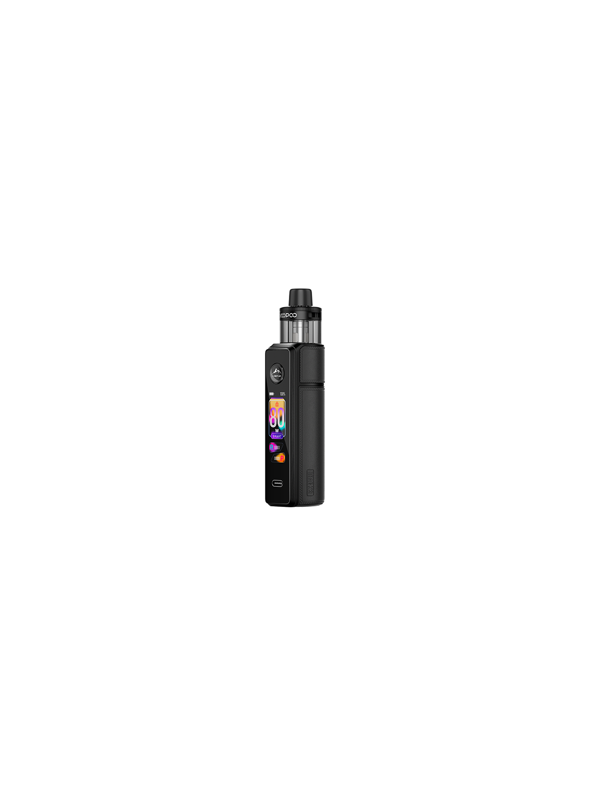 Kit Voopoo Drag X3 | Cigarette électronique 80 W – Accu 18650 ou 21700 – Cartouche PnP X DTL