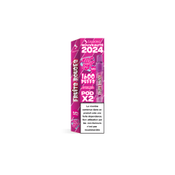 Liquideo Wpuff Pod 2.0 Fruits Rouges | 1600 puffs – 2 pods