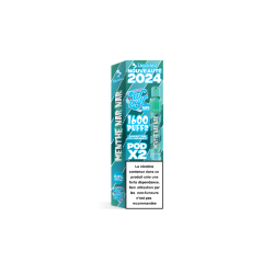 Liquideo Wpuff Pod 2.0 Menthe Nar Nar | 1600 puffs – 2 pods