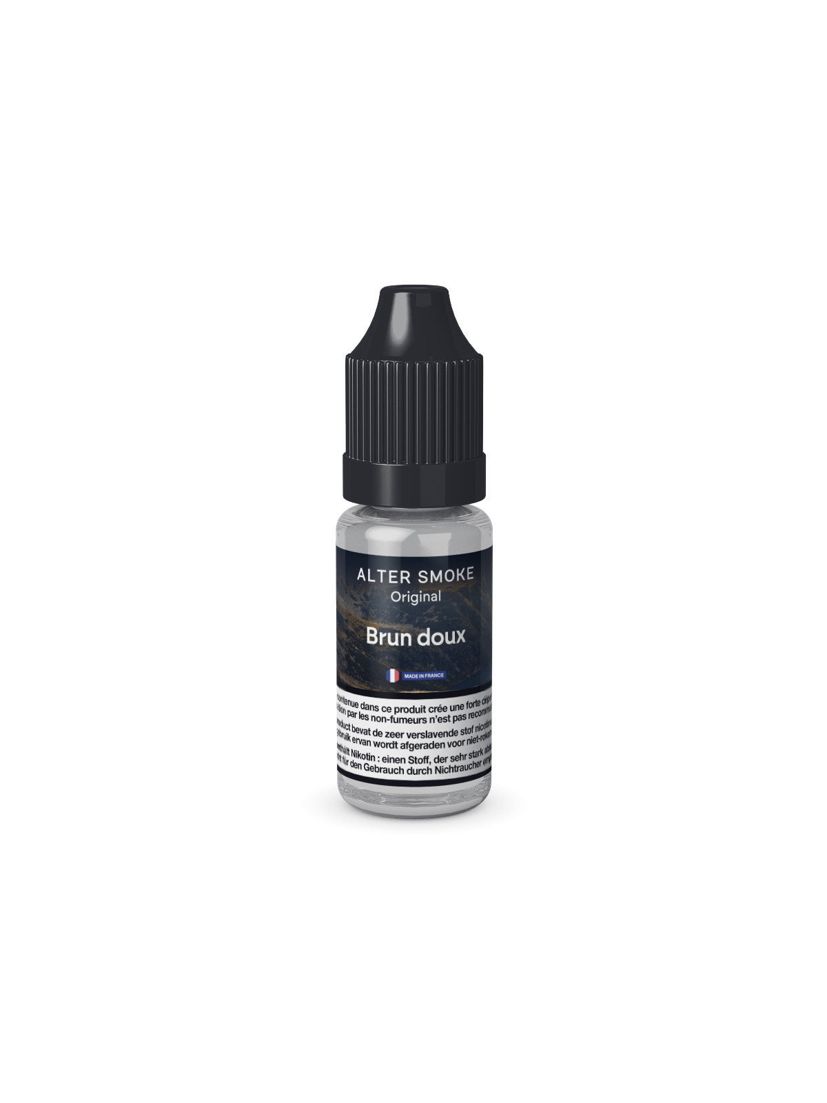 e-Liquide saveur Tabac brun doux fabriqué en France