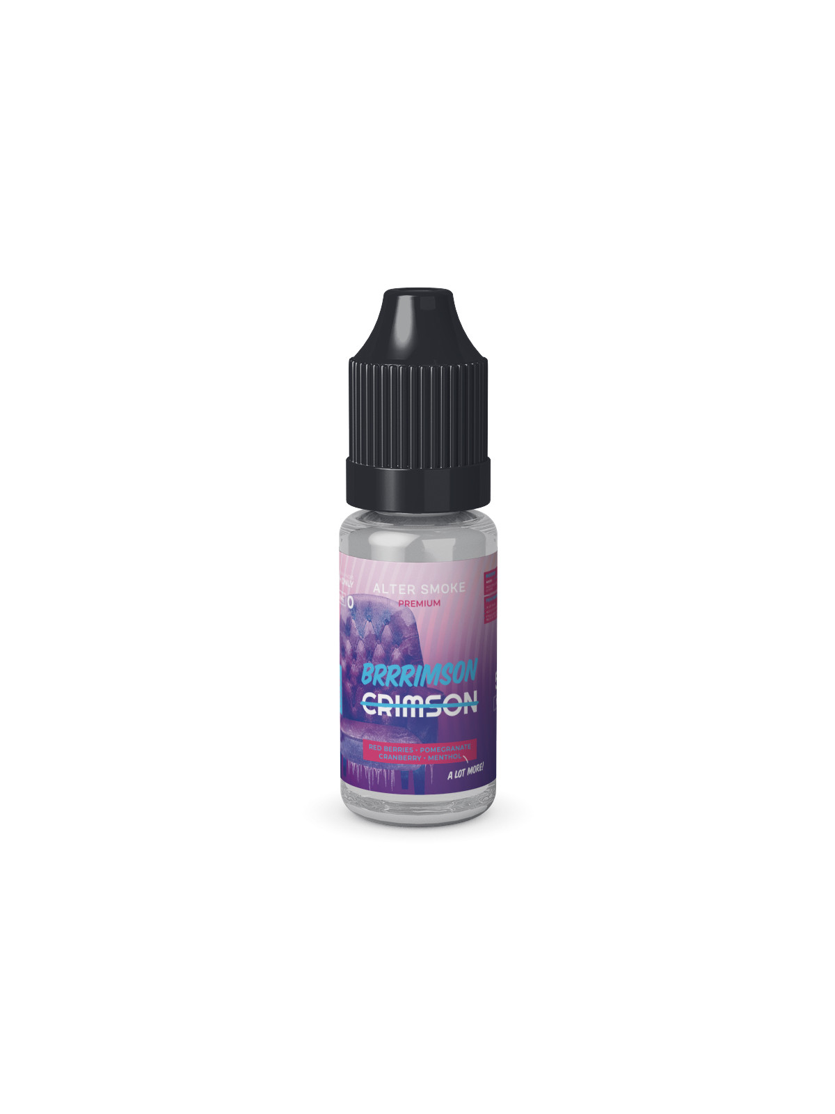 e-Liquide Brrrimson 10mL - Fruits rouges grenade effet frais
