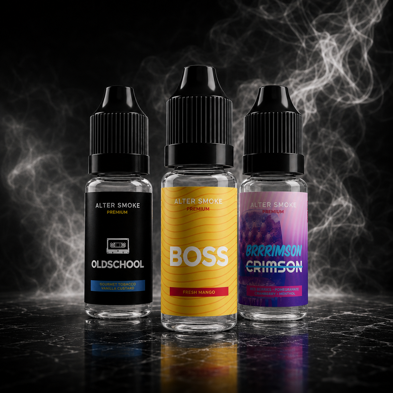 Cigarettes électroniques et e-liquides Premium