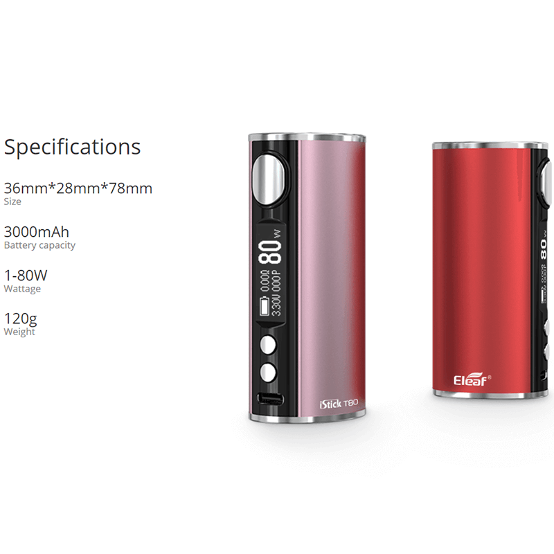 Istick t80 fonctionnement